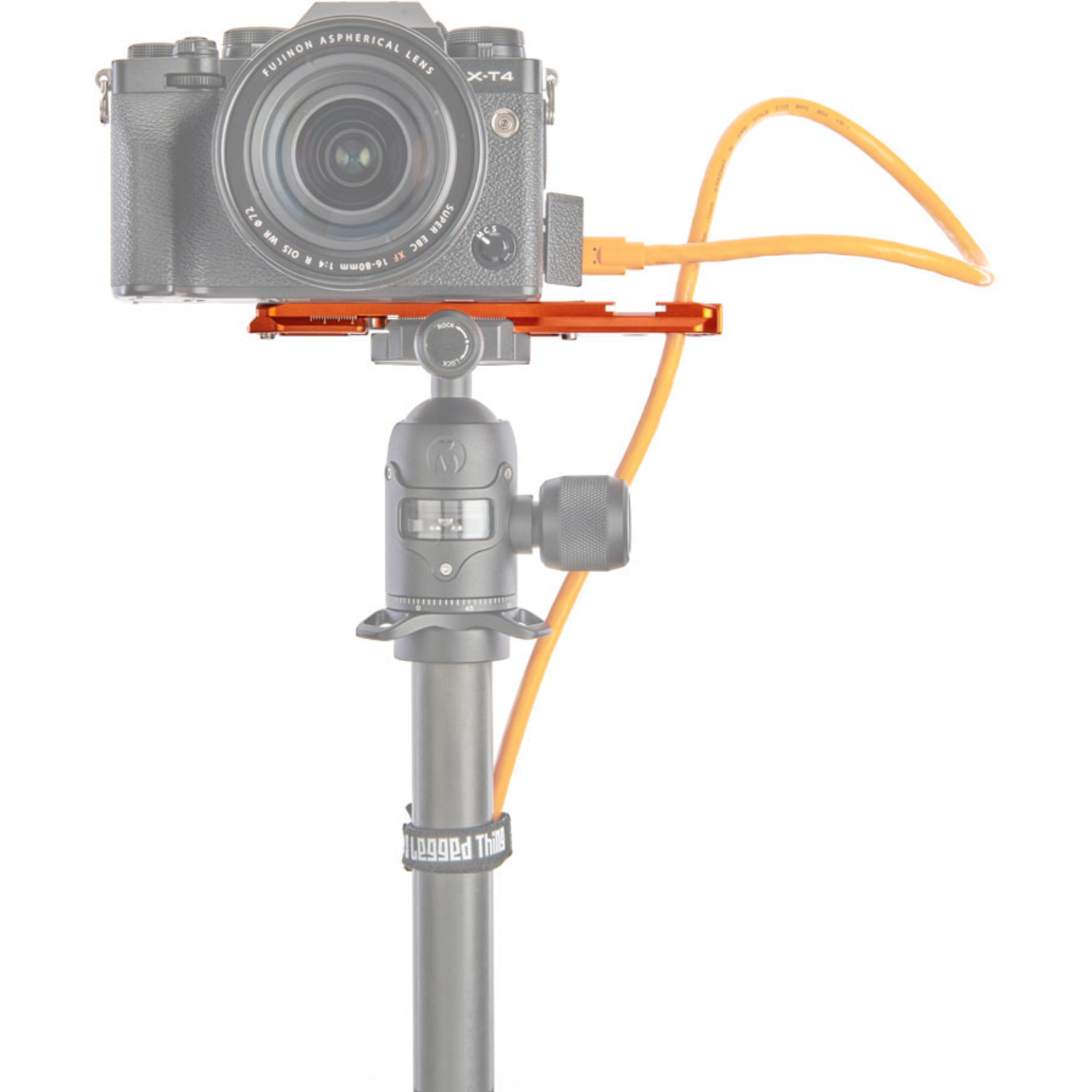 3 Legged Thing QR Ultra Arca-kompatible Langplatte 150mm copper