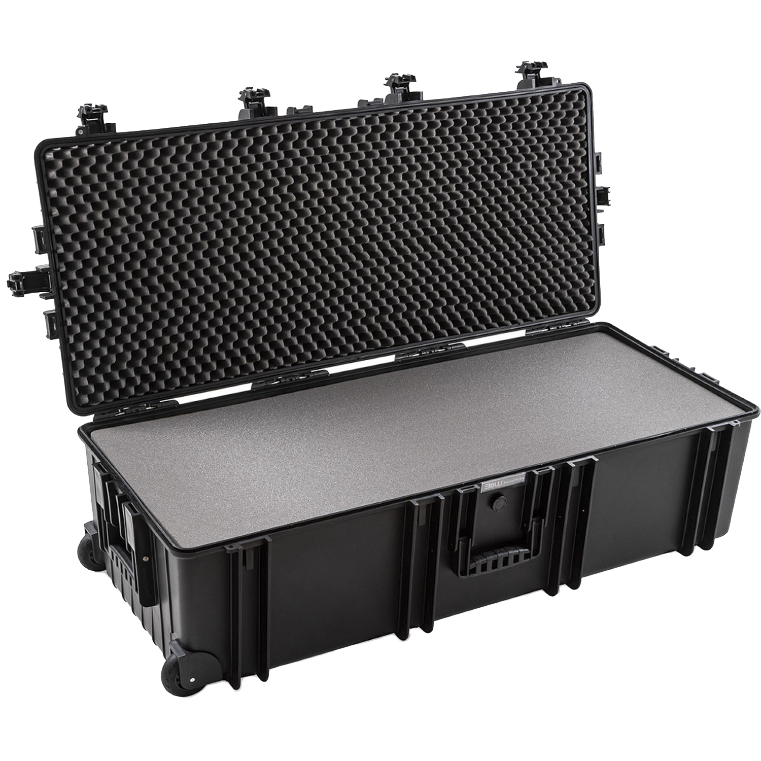 B&W Cases Hartschalenkoffer 7300 mit Würfelschaum schwarz