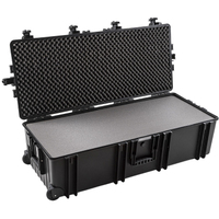 B&W Cases Hartschalenkoffer 7300 mit Würfelschaum schwarz