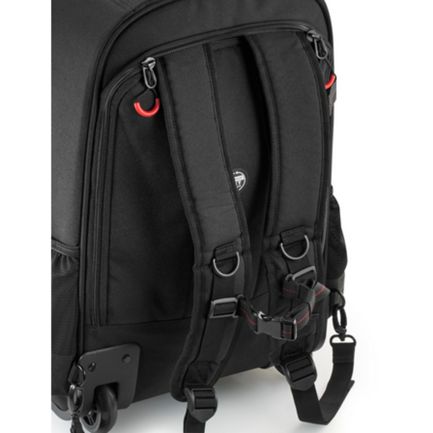Hama Kamera-Trolley Ohio 200 schwarz/rot für Handgepäck 