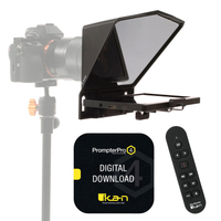 Ikan Homestream Teleprompter mit 7″ Monitor, Fernbedienung und PROMPTERPRO4 neuwertiger Rückläufer