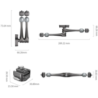 SmallRig HawkLock H21 QR 11"Rosette Magic Arm 4489