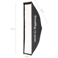 SmallRig Faltstreifen-Softbox FS-30120 5370 30 x 120cm