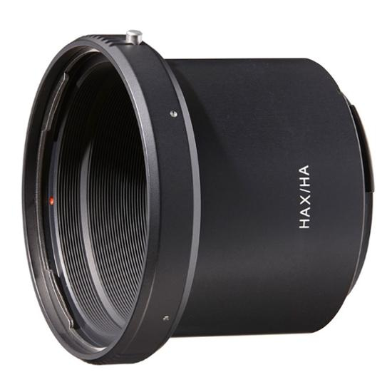 Novoflex Adapter Hasselblad V Objektive an Hasselblad X1D