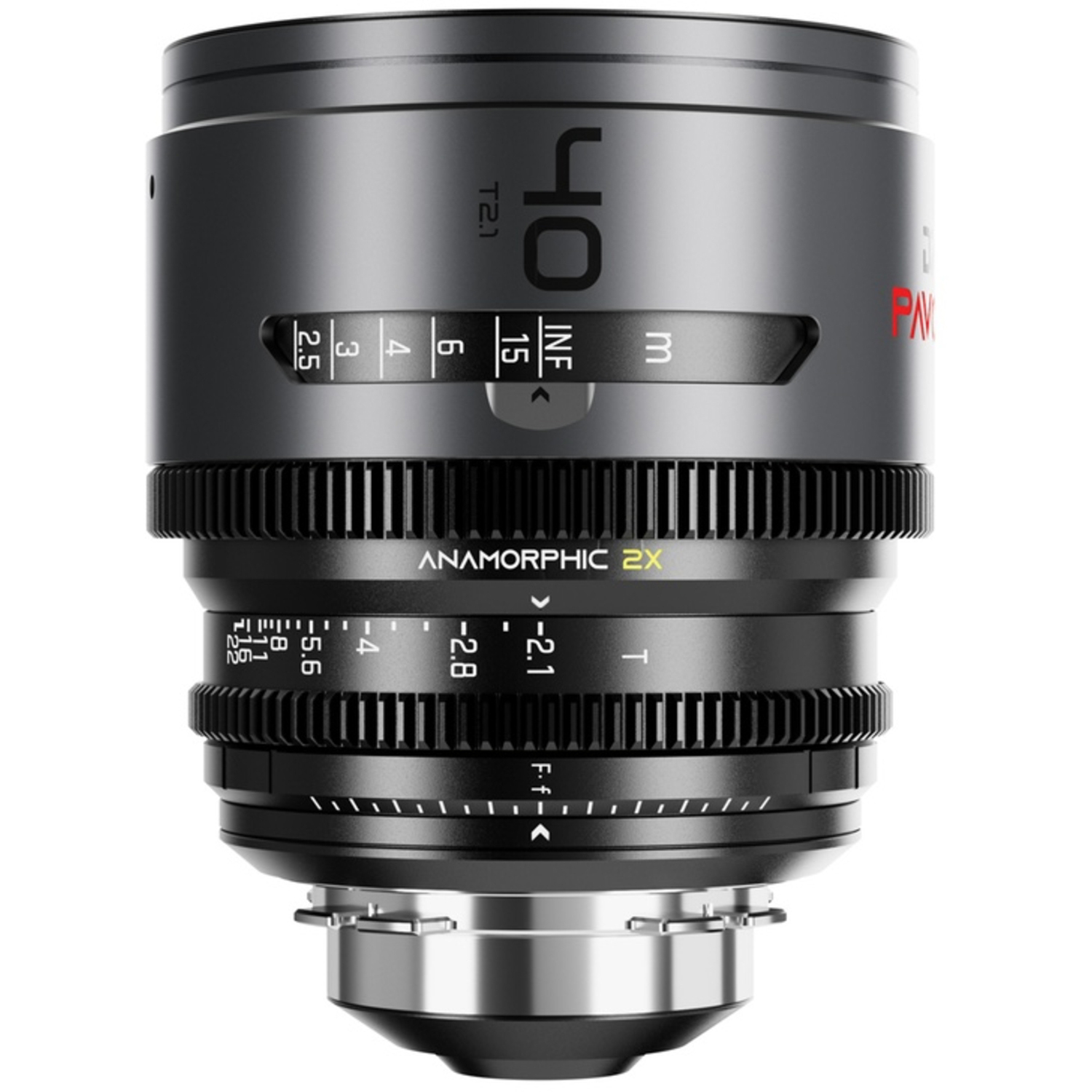 DZOFILM PAVO 2X ANAMORPHIC 40mm T2.1 Gold Neutral Coating Metric für PL/EF-Mount