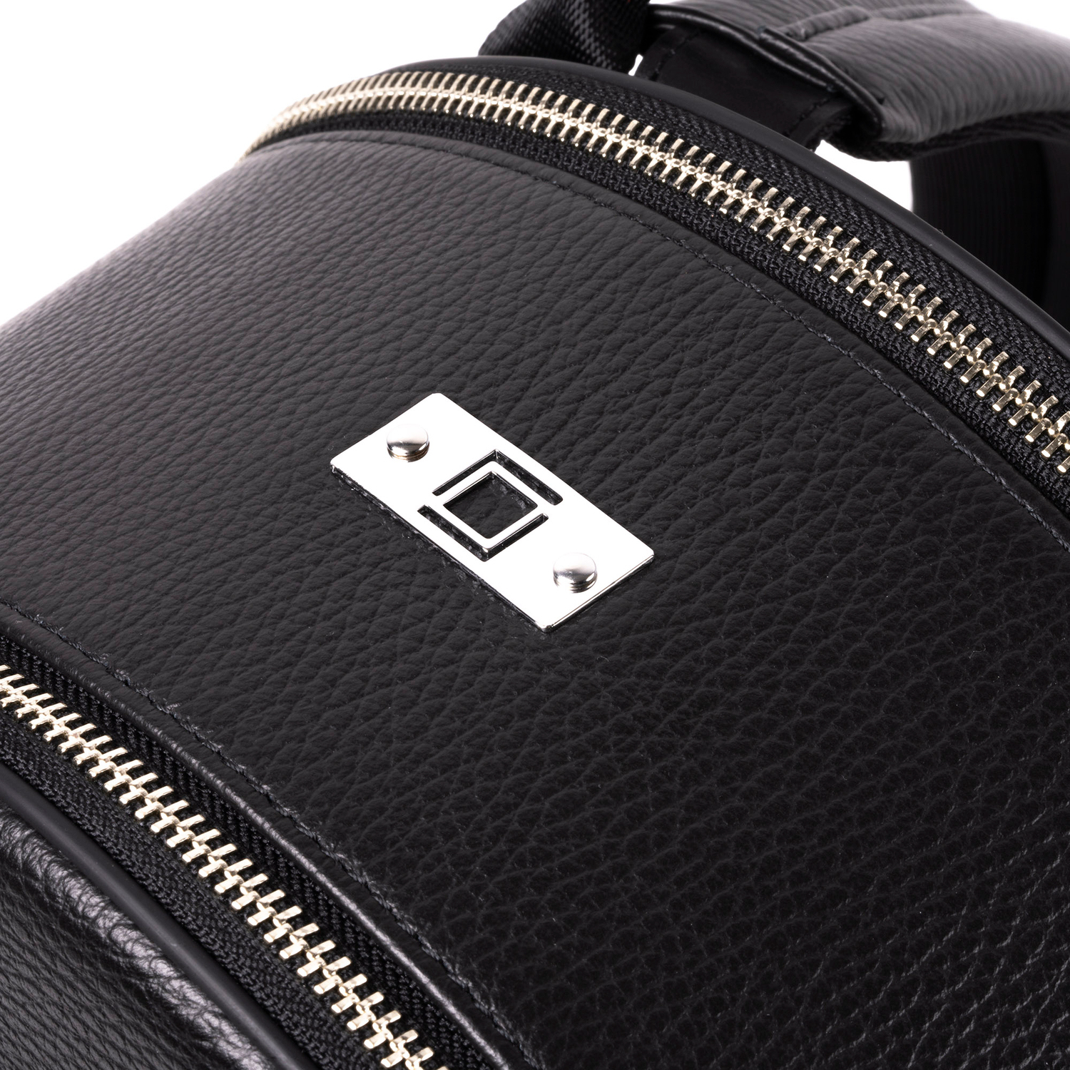 Artisan & Artist ACAM-EX0002 Premium Leder-Rucksack ''TOKYO'' schwarz