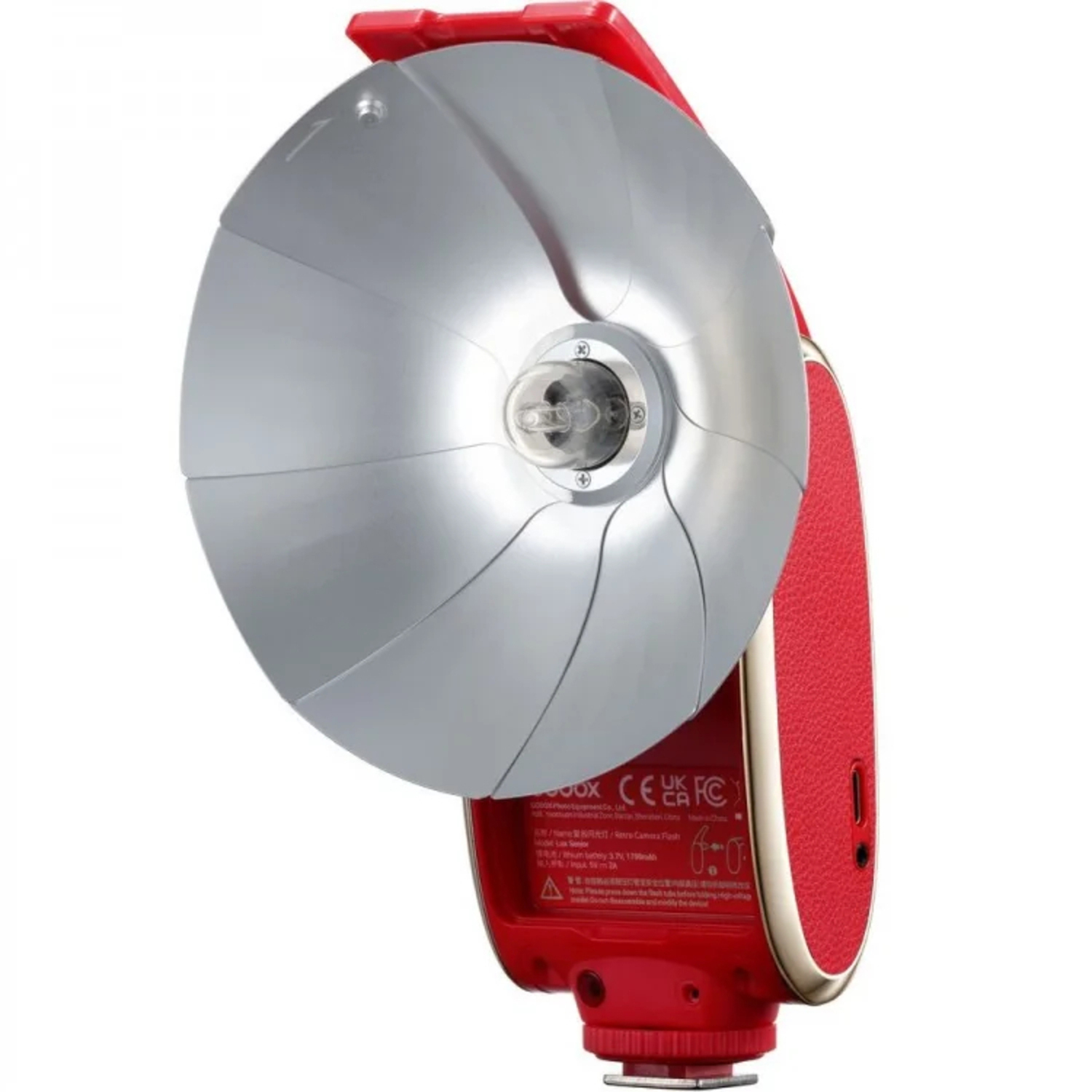 Godox Lux Senior Retro Blitzgerät rot