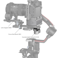 SmallRig Schnellwechselplatte erweitert 3031 für DJI RS2 und Ronin-S Gimbal