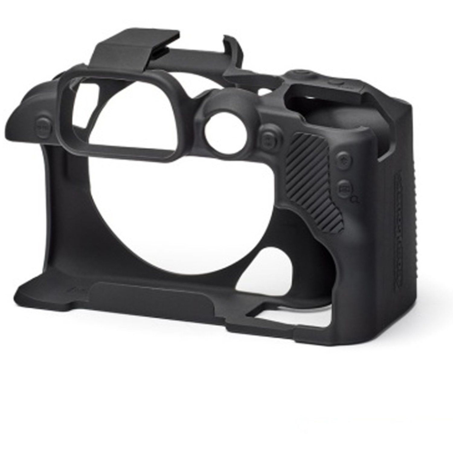 easyCover Silikon-Schutzhülle für Canon R10 Schwarz