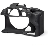 easyCover Silikon-Schutzhülle für Canon R10 Schwarz