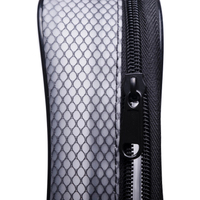 Filmsticks Set mit kleiner, mittlerer und großer transparenter Tasche, schwarz