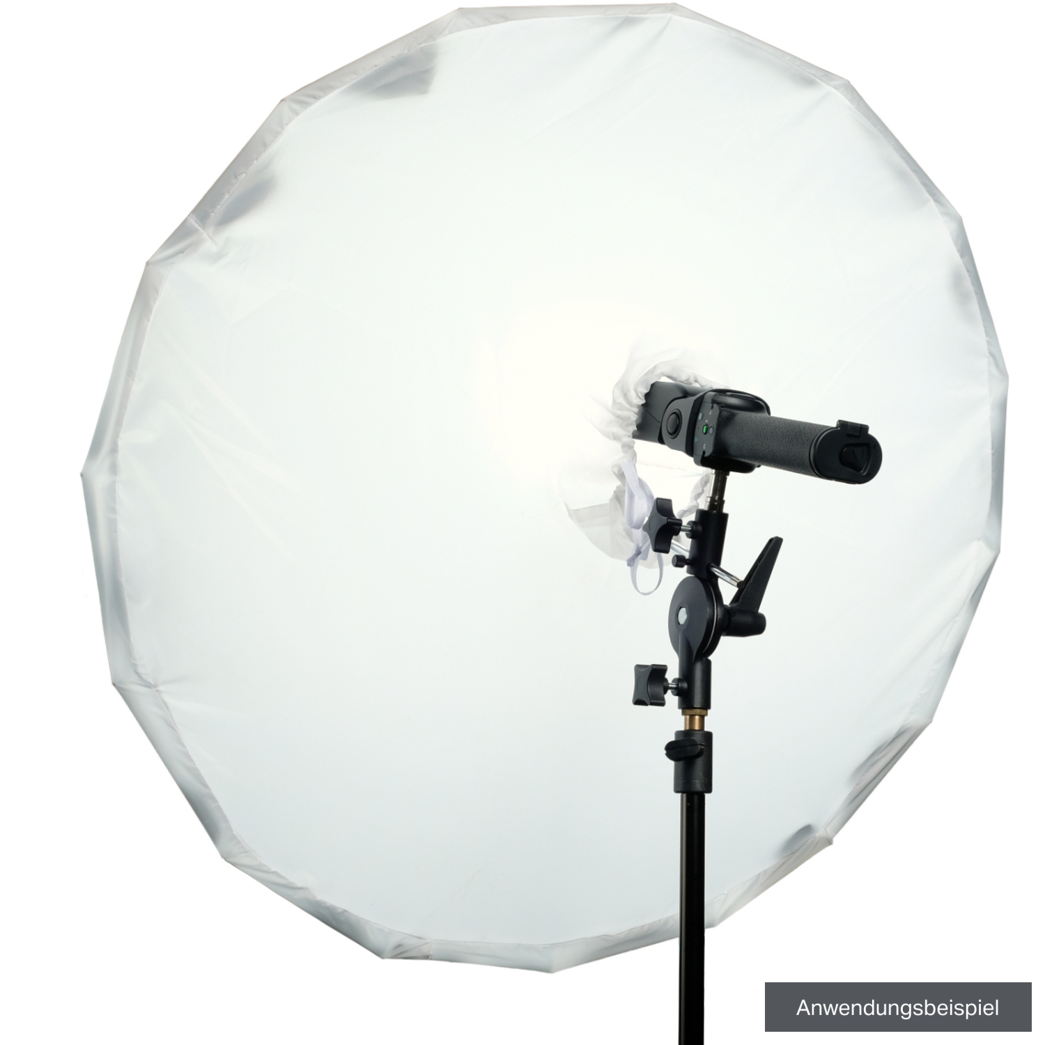 Rogue 38 Zoll Schirm Reflektor (weiß) mit Diffusor