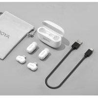 BOYA Mini 12 Wireless Mikrofon weiß