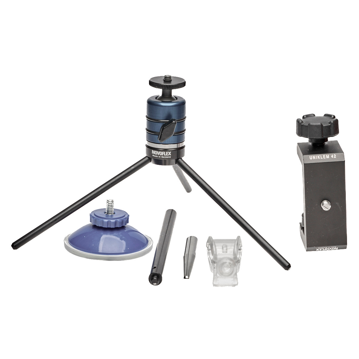 Novoflex Survival Kit Stativ Blau gebraucht
