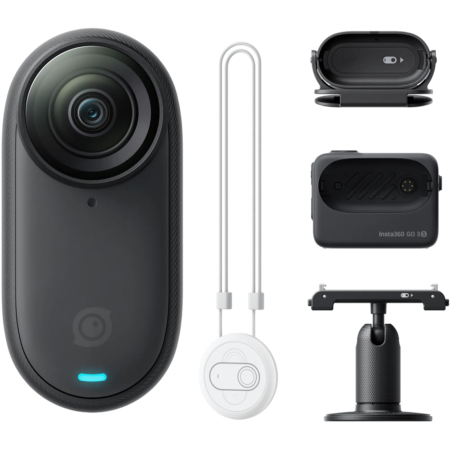 Insta360 GO 3S 128GB Standard Bundle nachtschwarz 