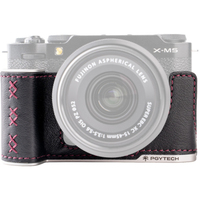 PGYTECH Leder-Kameracase Midnight Black für Fujifilm X-M5