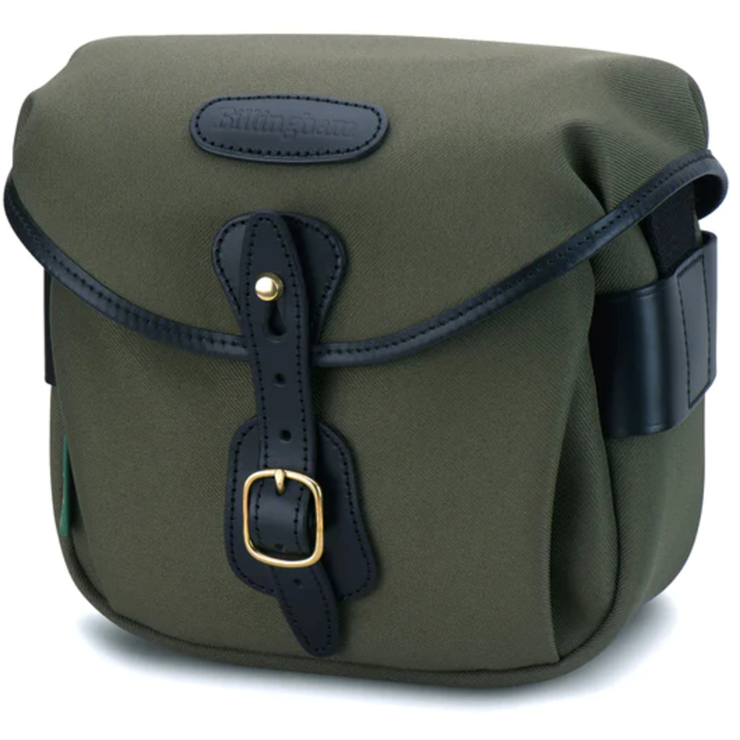 Billingham Hadley Digital Kameratasche Salbei FibreNyte Schwarzes Leder