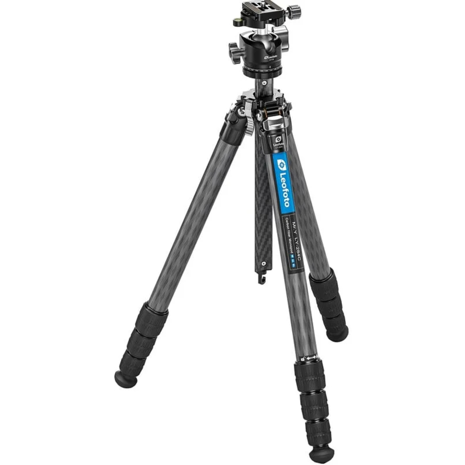 Leofoto Karbon-Dreibeinstativ LY-284C Mr.Y mit 30mm Kugelkopf
