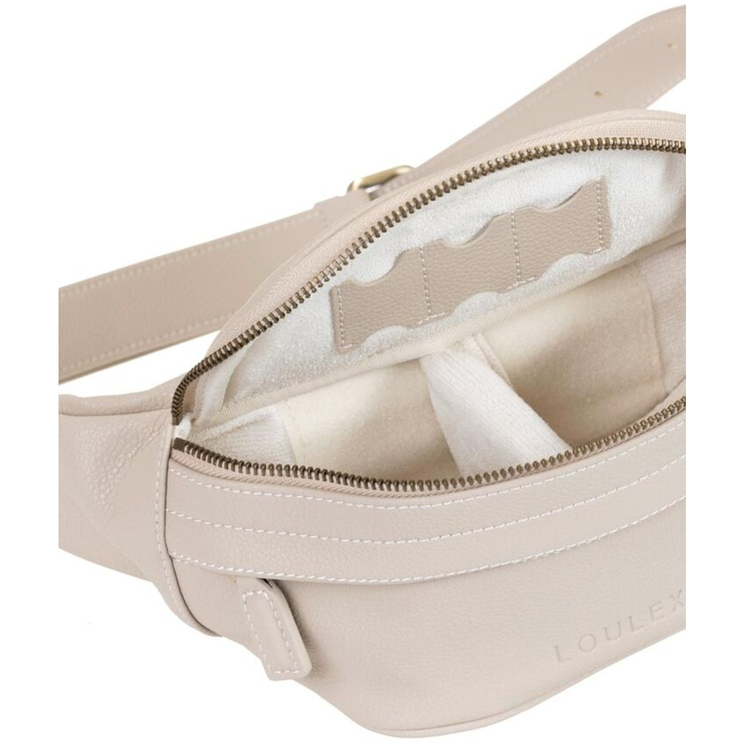 LOULEX Hüfttasche Fanny Pack beige