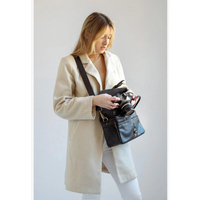 Bronkey Paris Leder Camera Bag Black