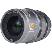 Sirui Vision Prime 35mm T1.4 für L-, Sony E-, Canon RF- und Nikon Z-Mount grau
