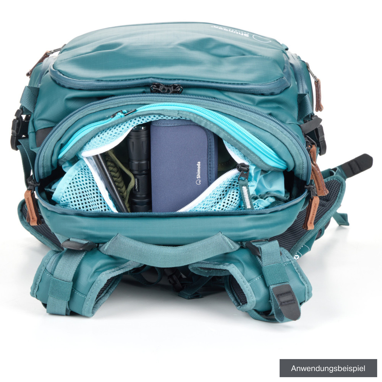 Shimoda Fotorucksack Explore v2 30 Damen mit Mirrorless Core Unit M Teal