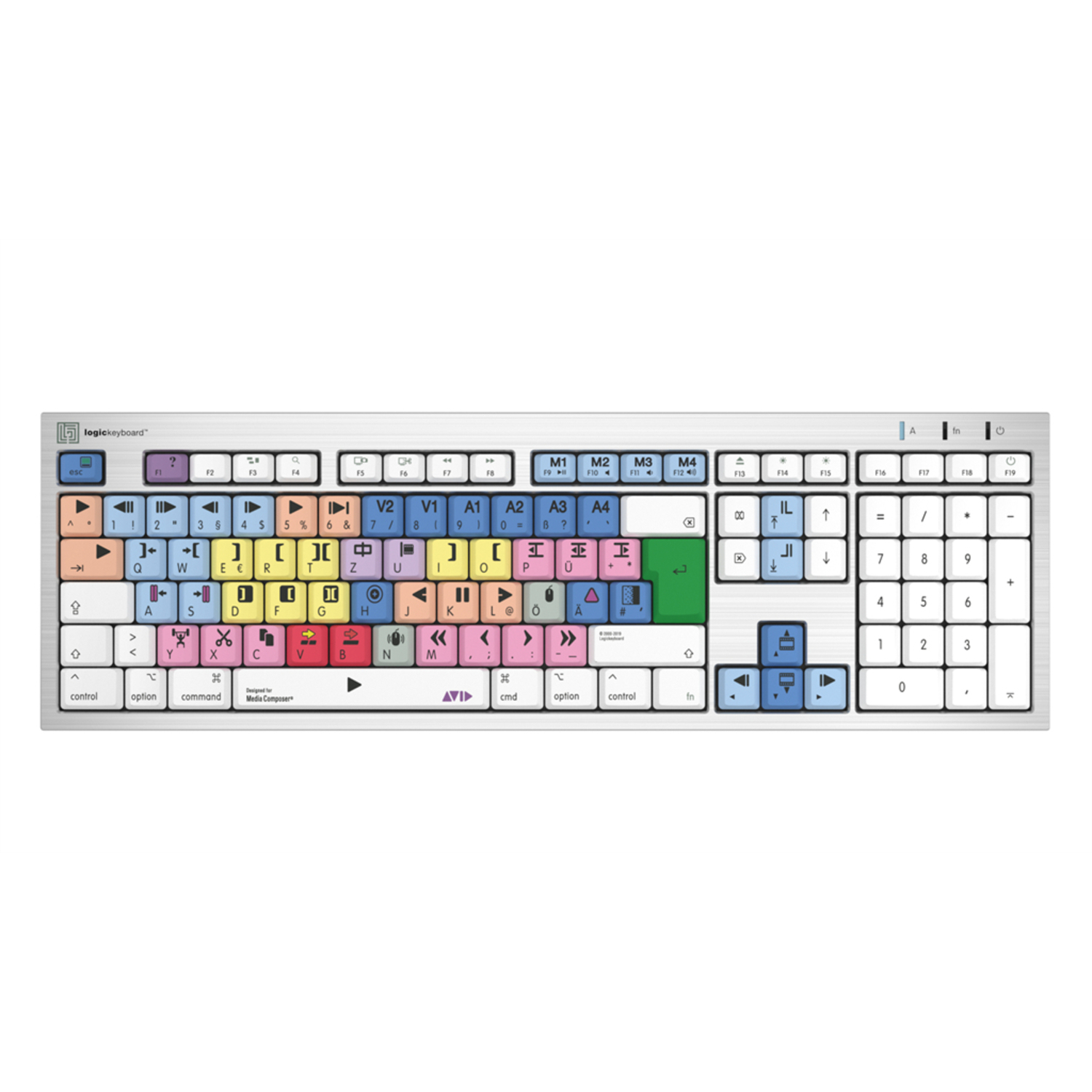 LogicKeyboard Media Composer Mac ALBA Keyboard DE
