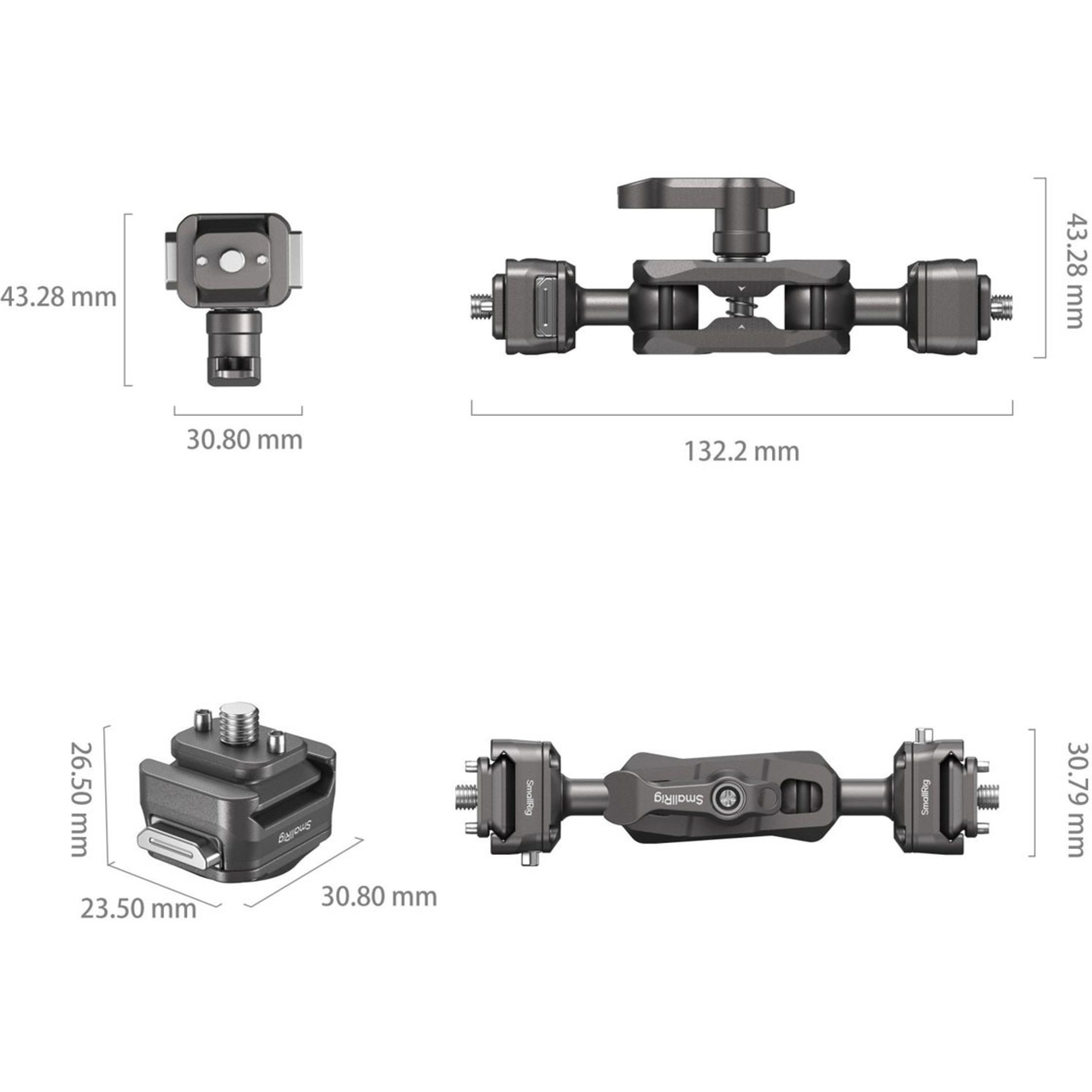 SmallRig HawkLock H21 QR Magic Arm mit Kugelkopf 4488