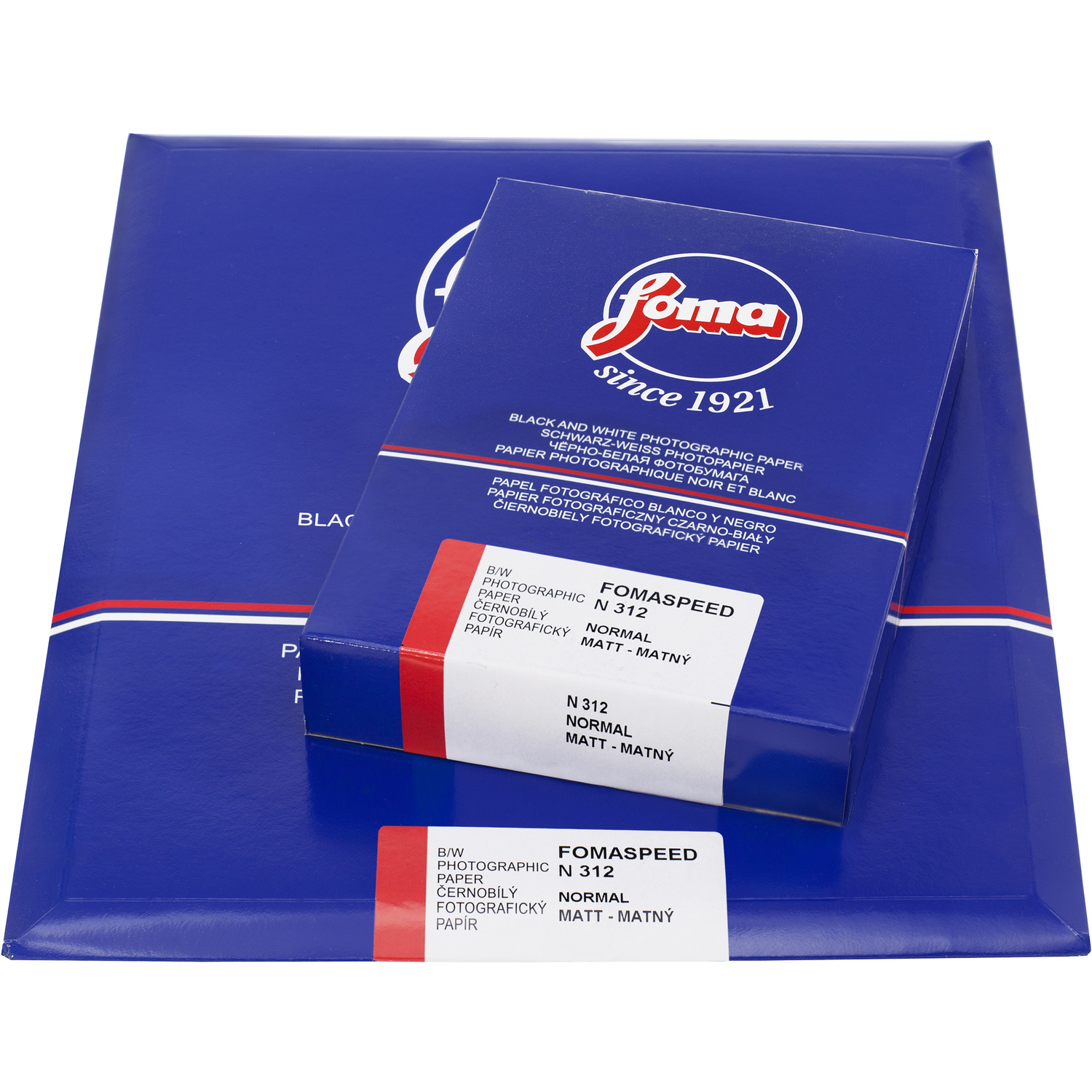 FOMA Fomaspeed N 312 S/W-Fotopapier 12,7 x 17,8cm 100 Blatt
