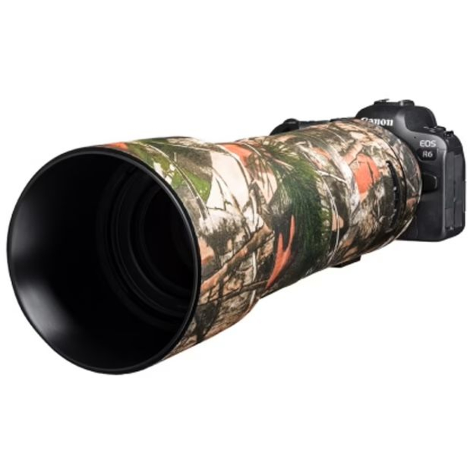 easyCover Lens Oak Objektivschutz für Canon RF 800mm F11 IS STM Wald Camouflage