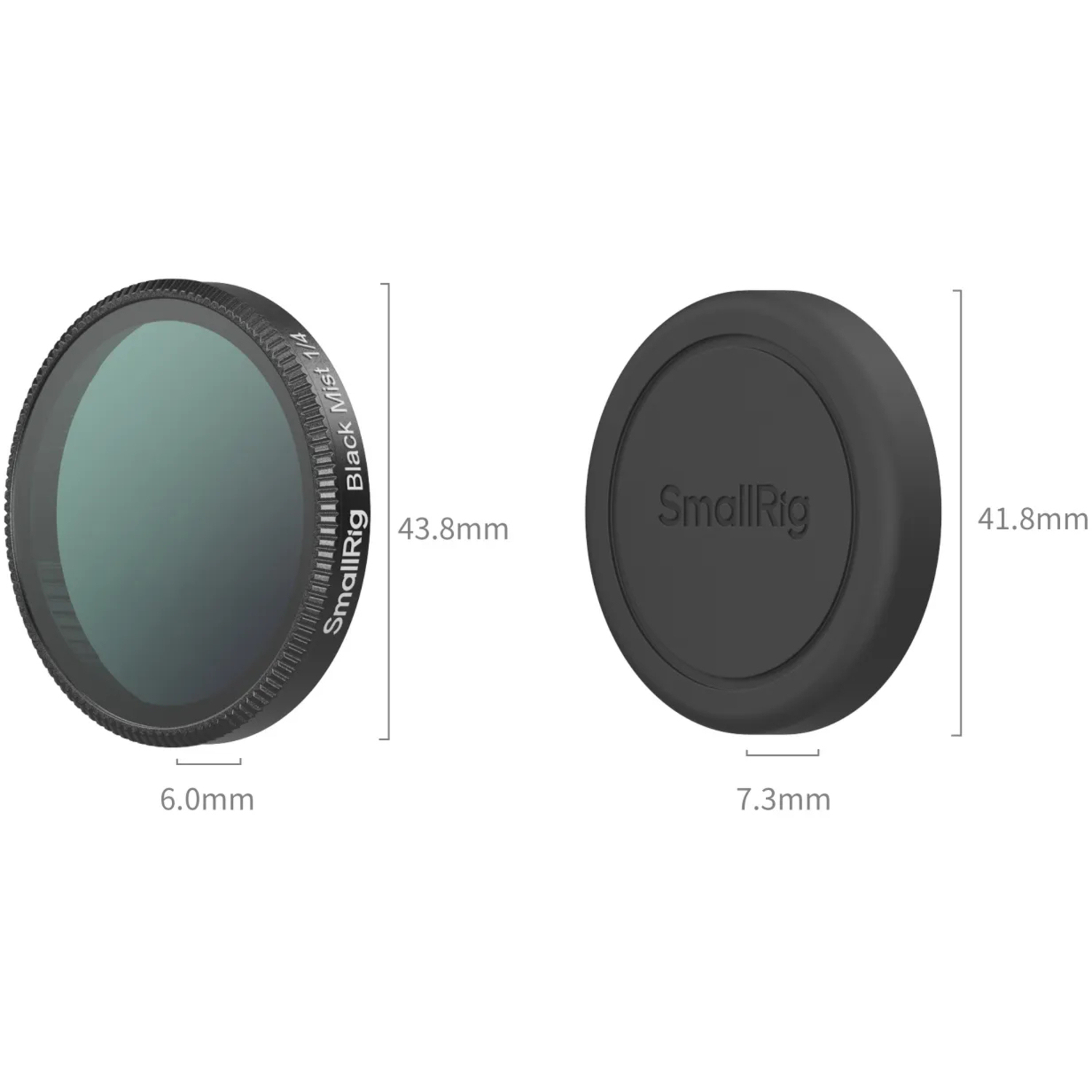 SmallRig 1/4 Effect Black Mist Filter 6086 für DJI Osmo Action 6