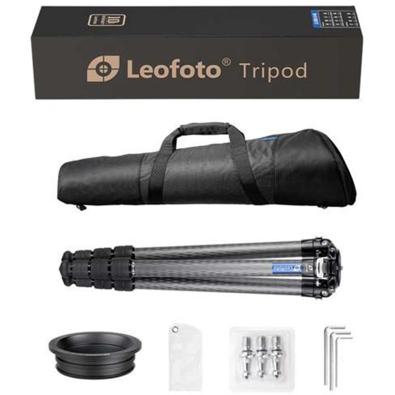 Leofoto Summit LM-364CL Carbon-Stativ