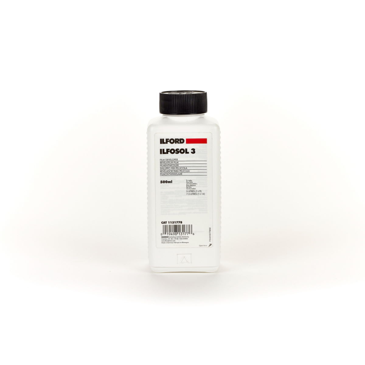 ILFORD Ilfosol 3 Entwickler 500ml