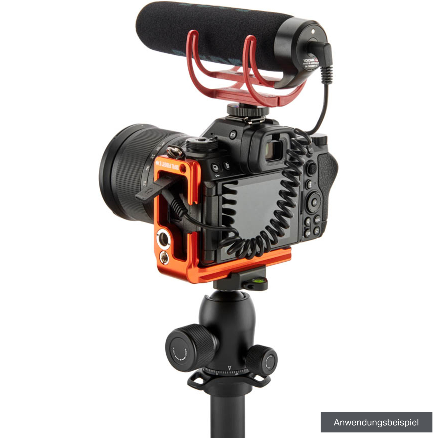 3 Legged Thing ZADIE QD 107mm Arca QD L-Bracket für Nikon Z6 III copper