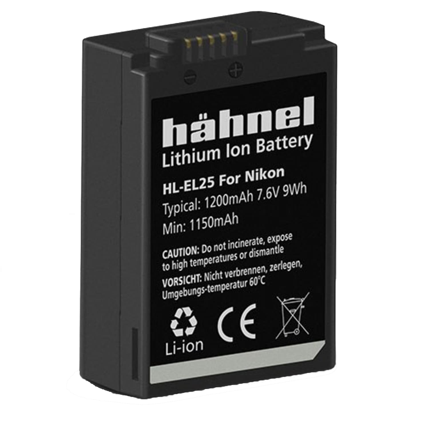 Hähnel Akku HL-EL25 für Nikon
