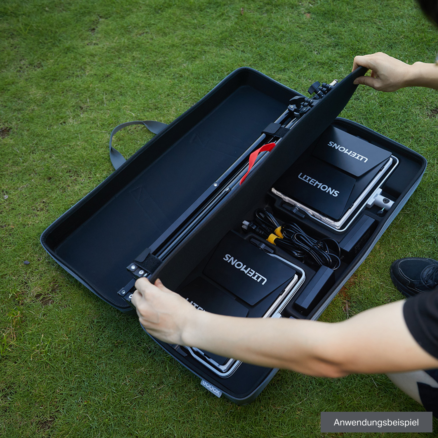 Godox Litemons LP400Bi Zweifarbiges LED-Lichtpanel 2er Kit weiß