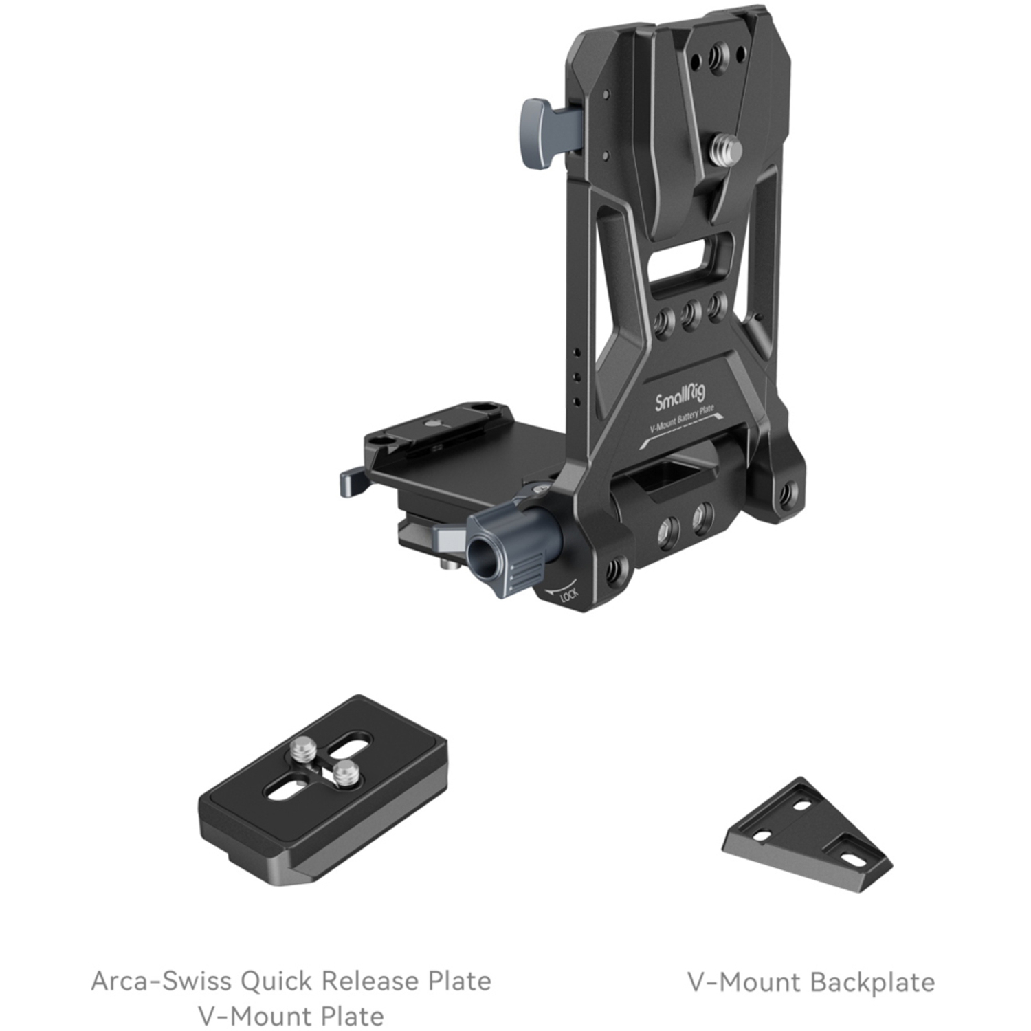 SmallRig Kompaktes V-Mount-Batterie Montagesystem 4064 