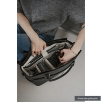 LOULEX Umhängetasche Handbag 19,2L schwarz
