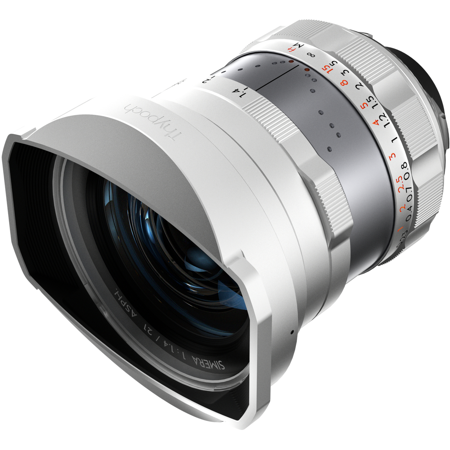 Thypoch Simera 21mm F1.4 für Leica M-Mount silber