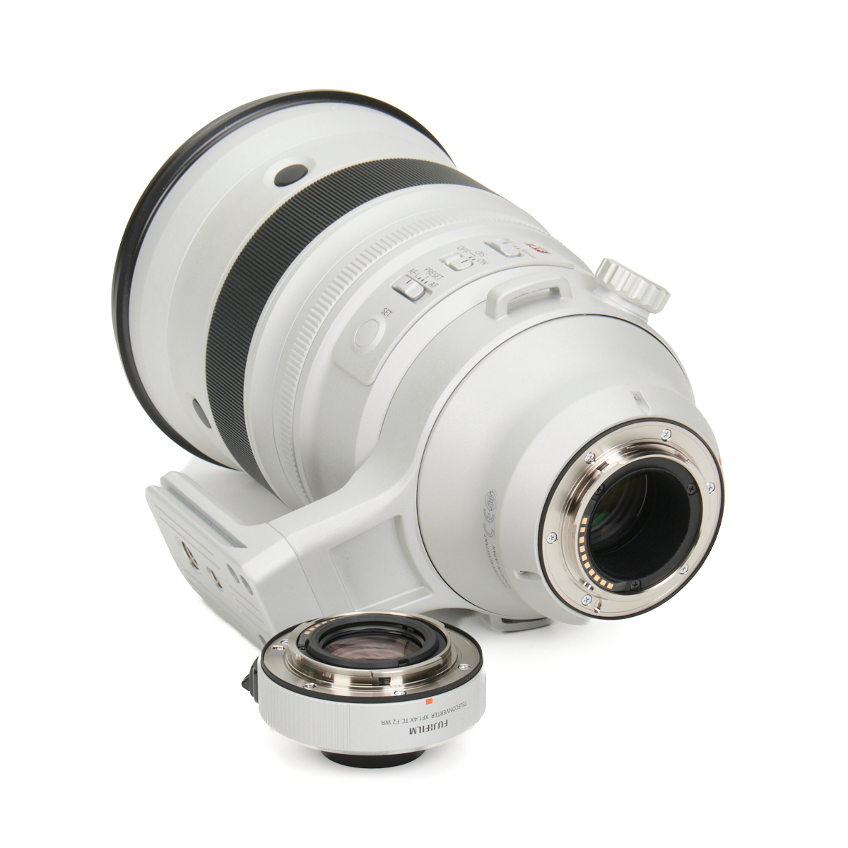 Fujifilm FUJINON XF 200mm F2 R LM OIS WR mit Telekonverter FUJINON XF 1.4X TC F2 WR gebraucht