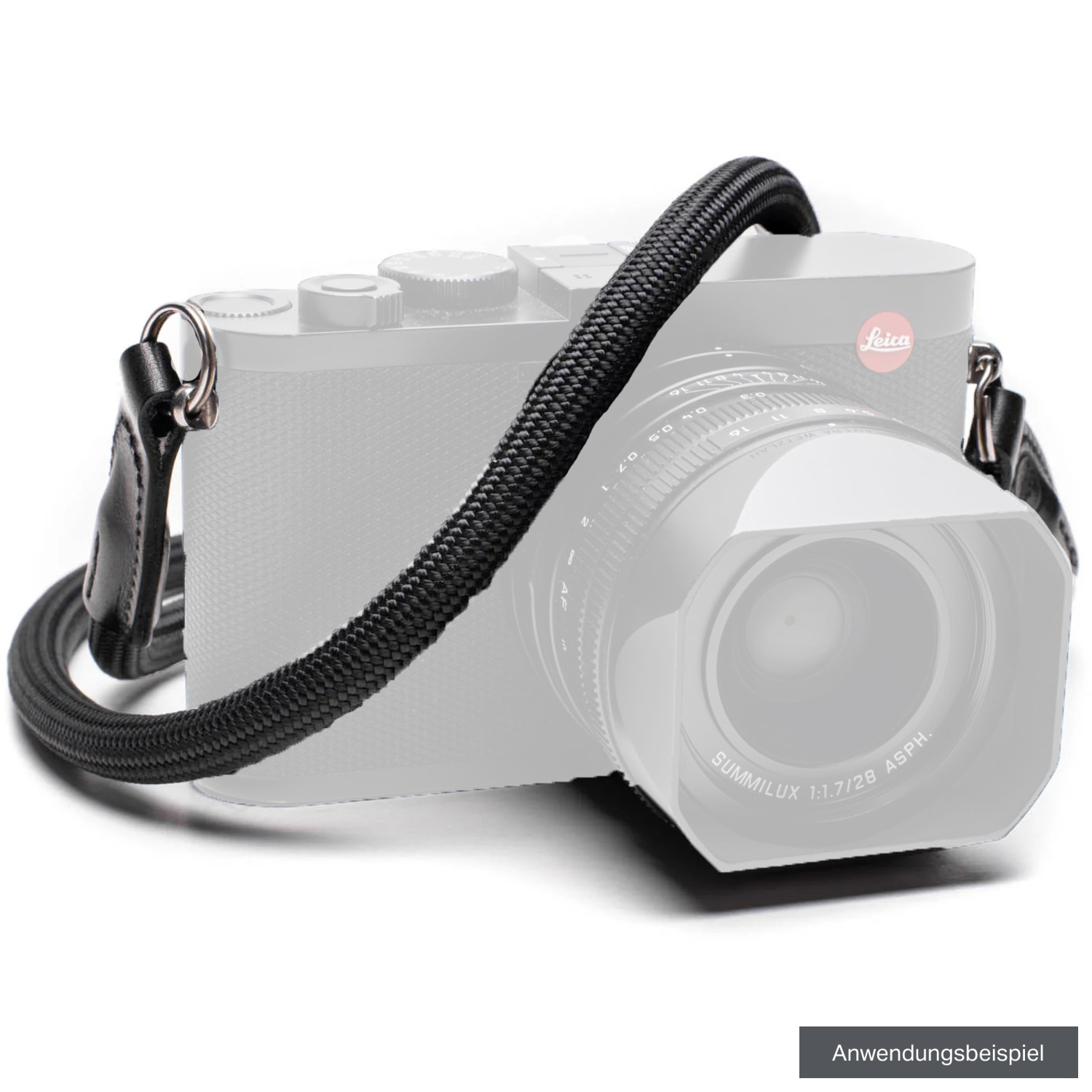 COOPH Kameragurt Leica Rope Strap 126cm schwarz