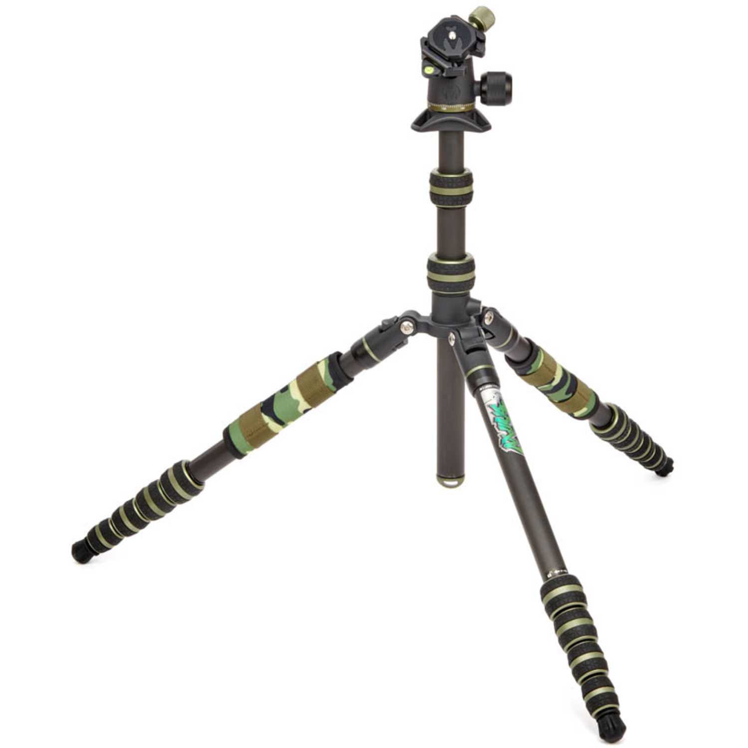 3 Legged Thing Punks Brian 2.0 Stativ mit AirHed Neo 2.0 schwarz/grün