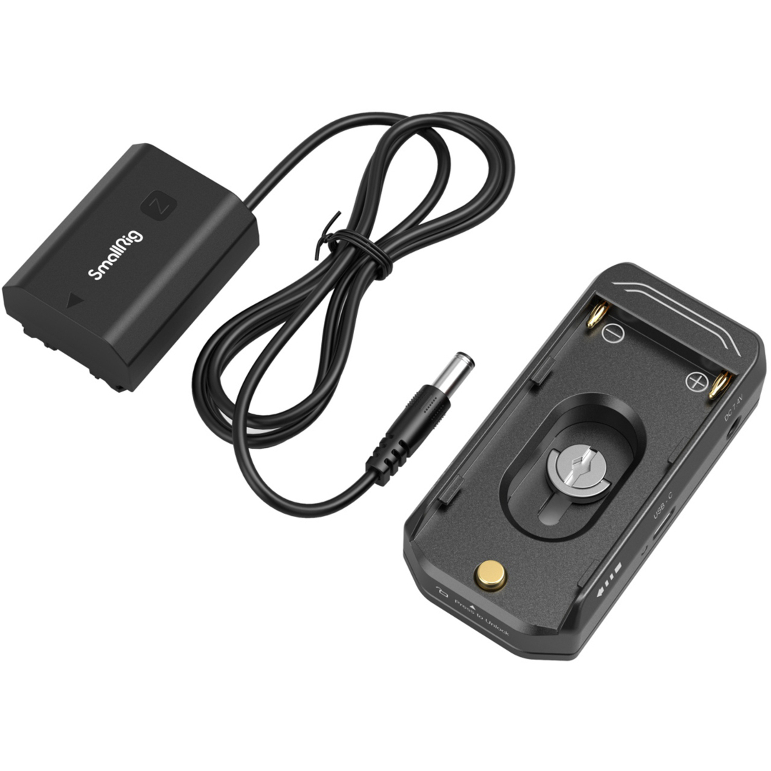 SmallRig Batterieadapter-Montageplattensatz NP-F Advanced Edition 4341