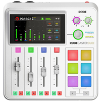 Rode RODECaster Duo Podcast-Studio Integrated Audio Production Studio weiß