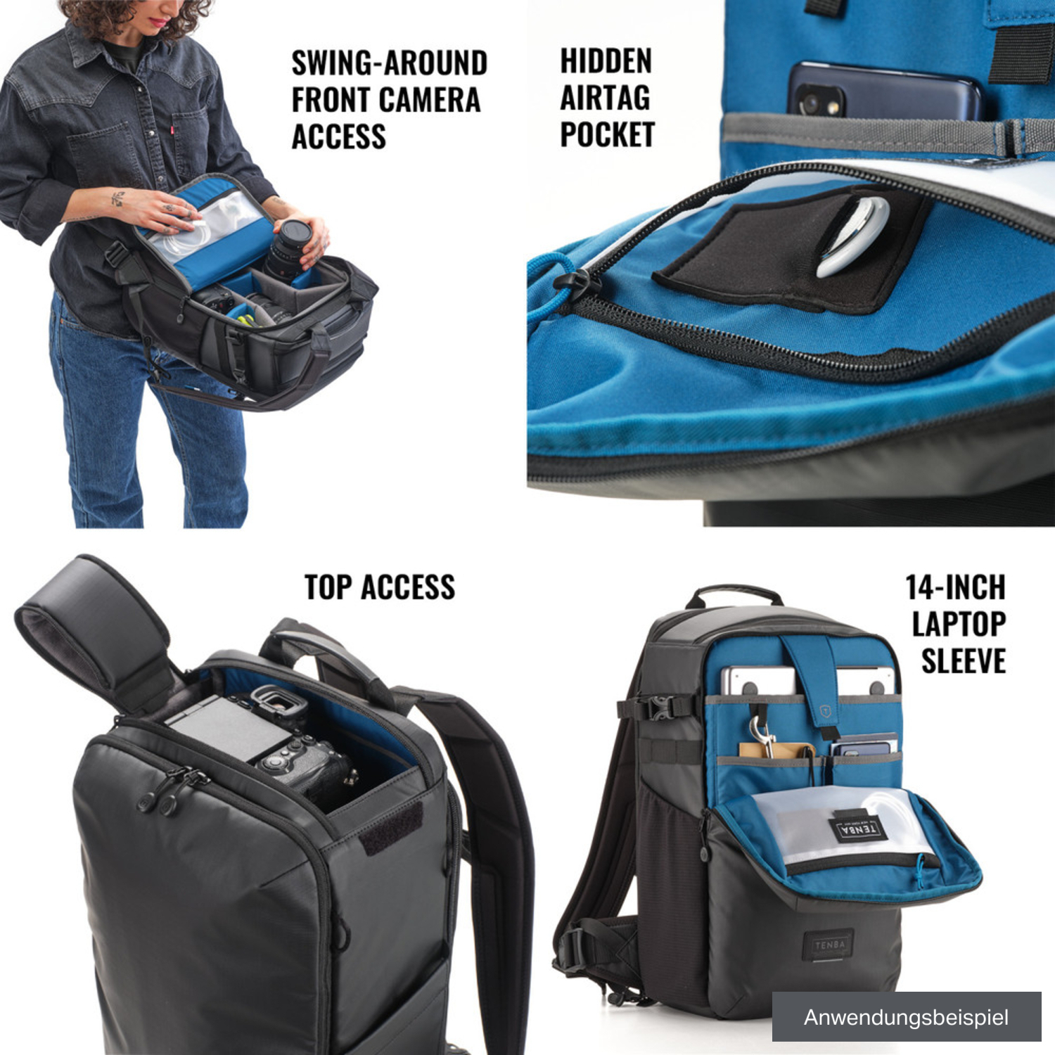 Tenba Fotorucksack Solstice v2 20L schwarz