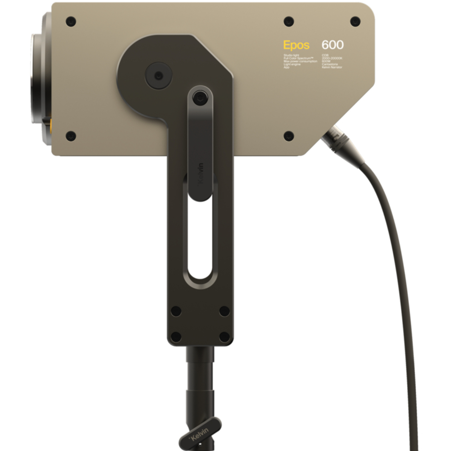 Kelvin Light EPOS 600 RGBACL LED-COB Studioleuchte Travel Kit