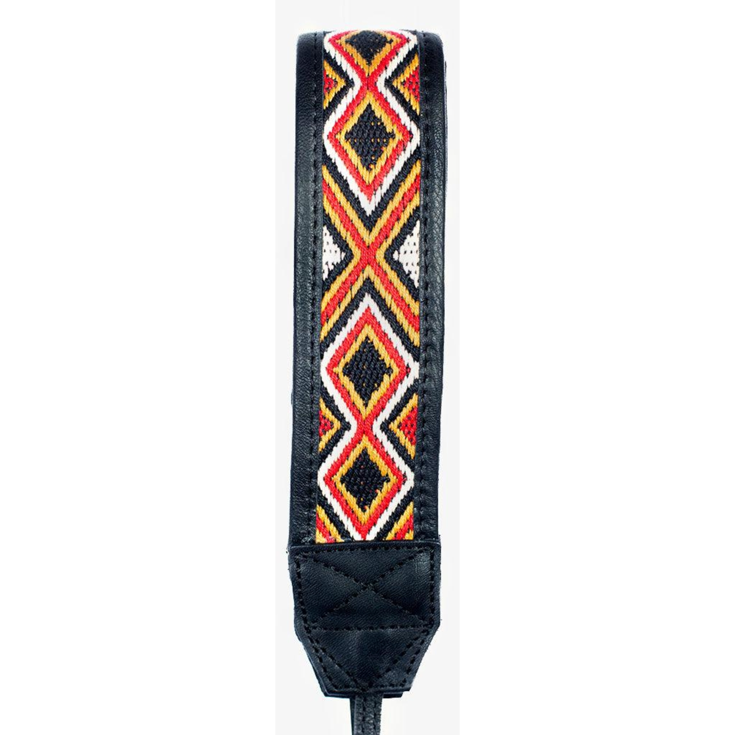 Bronkey Kameragurt Jaipur #109 Textil und Leder