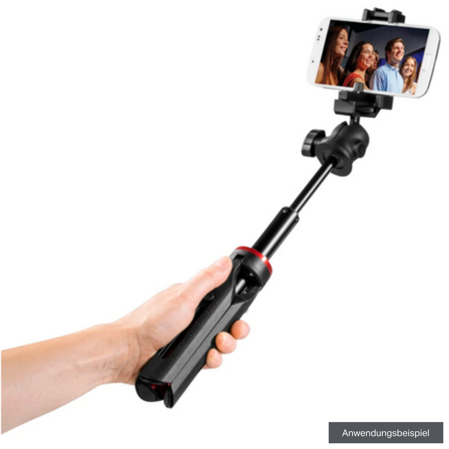 Hama Tischstativ Solid III 80B mit Bluetooth-Fernauslöser für Smartphones