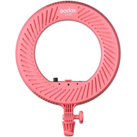 Godox LR160P - LED Ringleuchte mit Spiegel, Pink