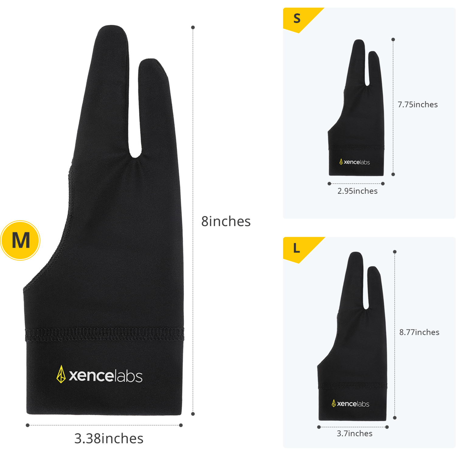 Xencelabs Zeichenhandschuh Medium